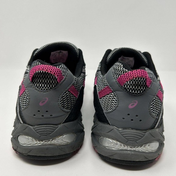 ASICS Gel Venture 4 Women's Size 11 Black Pink Athletic Running Sneaker Shoes - Picture 5 of 15